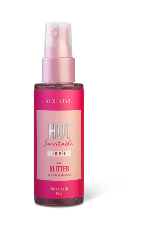 Body splash Hot innevitable Privee con Glitter Mi tienda